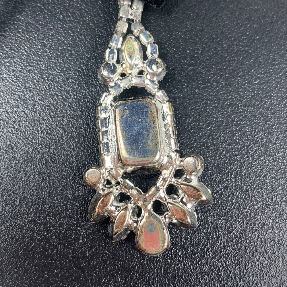 Statement Crystal Drop Earrings - image 2